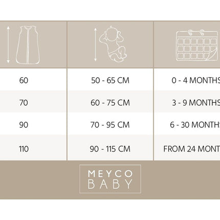 <tc>Meyco</tc> Sovsäck Baby Sand