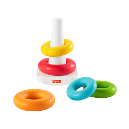 Fisher - Price Stapeltoren Met Gekleurde Ringen 6 Delig koop je bij Babywinkel