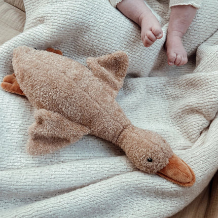 Flow Amsterdam Knuffel Met Hartslag Liva Brown koop je bij Babywinkel
