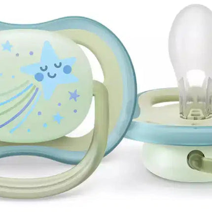 Philips Avent Speen Maat 1 Ultra Air Combie Night/Day 2 Stuks koop je bij Babywinkel
