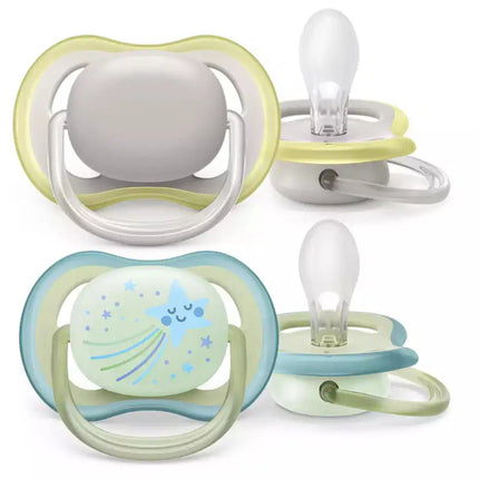 Philips Avent Speen Maat 1 Ultra Air Combie Night/Day 2 Stuks koop je bij Babywinkel