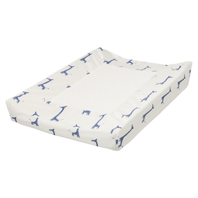 Fresk Aankleedkussenhoes Giraf Indigo Blue koop je bij Babywinkel