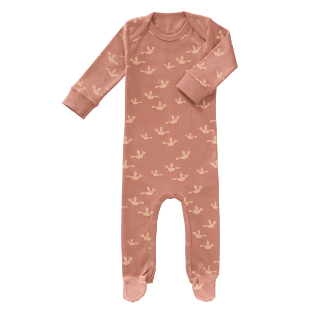 Fresk Baby Pyjama Met Voet Bird koop je bij Babywinkel