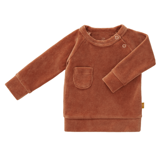 Fresk Baby Trui Velours Copper koop je bij Babywinkel