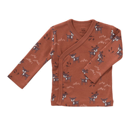 Fresk Baby Vestje Deer Amber Brown koop je bij Babywinkel