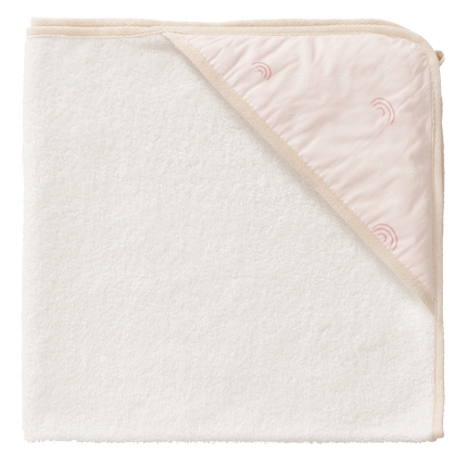 Fresk Badcape Baby Wikkel Drops Ether Blue koop je bij Babywinkel