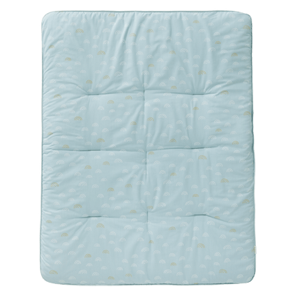 Fresk Boxkleed Rainbow Ether Blue 77x97cm koop je bij Babywinkel