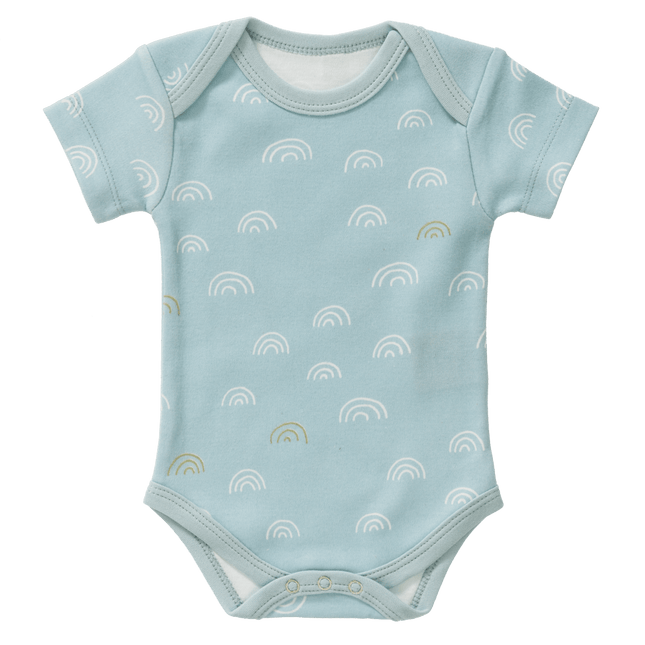 Fresk Romper Korte Mouw Rainbow Ether Blue koop je bij Babywinkel