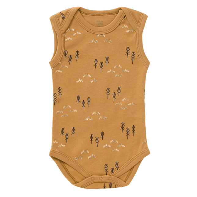 Fresk Romper Woods Spruce Yellow koop je bij Babywinkel