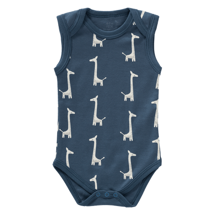 Fresk Romper Zonder Mouw Giraf Indigo Blue koop je bij Babywinkel