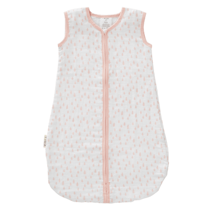 Fresk Slaapzak Baby Muslin Drops Chintz Rose 2 - laags koop je bij Babywinkel