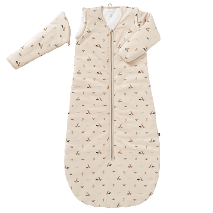 Fresk Slaapzak Baby Rabbit Met Afritsbare Mouw Sandshell 110cm koop je bij Babywinkel