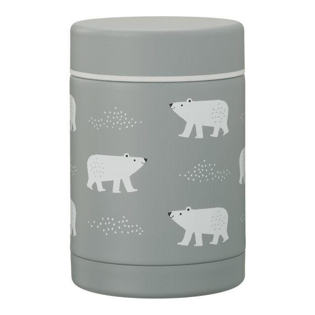 Fresk Thermosfles Food Jar Polar Bear 300ml koop je bij Babywinkel