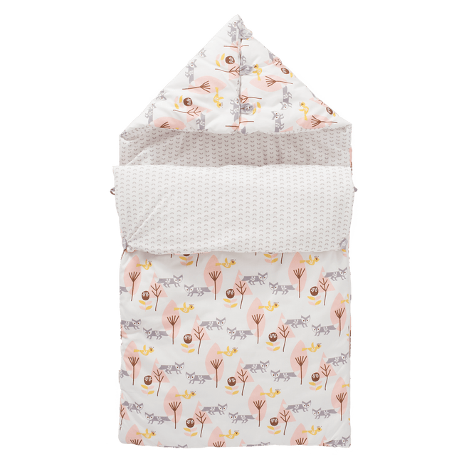 Fresk Voetenzak Fox Pink koop je bij Babywinkel
