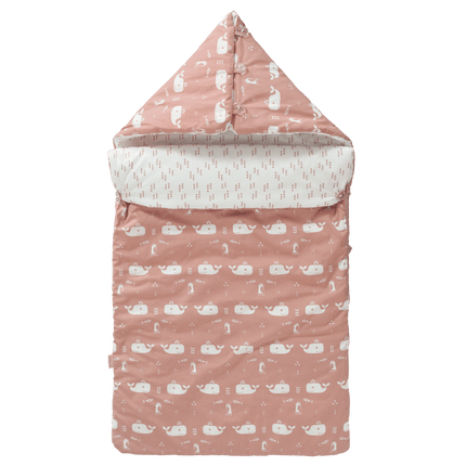 Fresk Voetenzak Whale Roze koop je bij Babywinkel