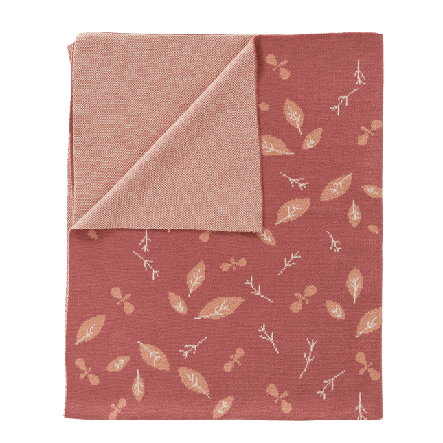 Fresk Wiegdeken Gebreid Forest Rose 80x100cm koop je bij Babywinkel