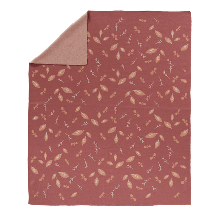 Fresk Wiegdeken Gebreid Forest Rose 80x100cm koop je bij Babywinkel