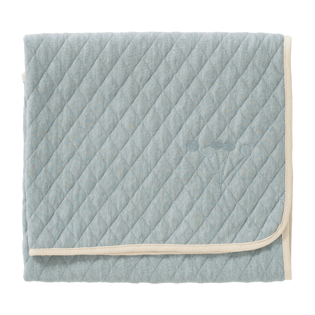 Fresk Wiegdeken Nordic Blue Fog 75x100cm koop je bij Babywinkel