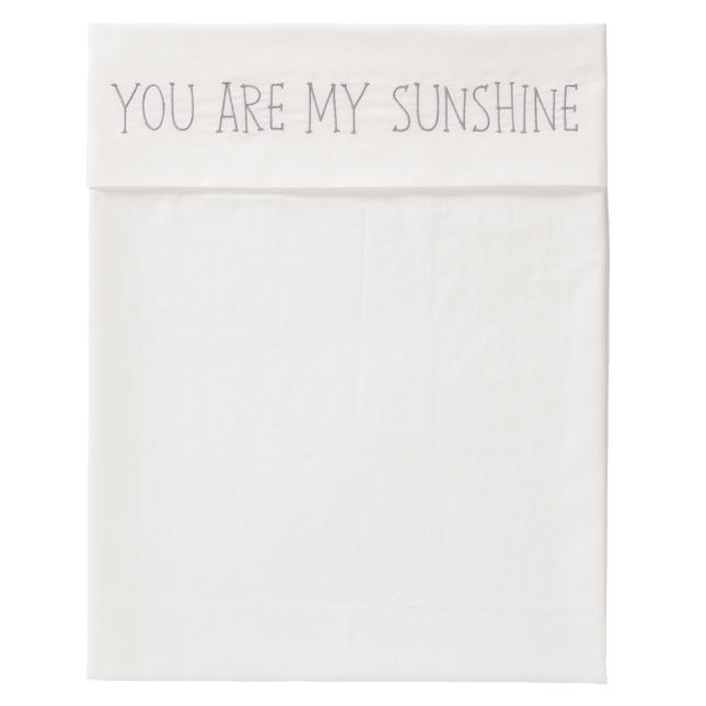 Fresk Wieglaken Sunshine Gull Grey 75x90cm koop je bij Babywinkel