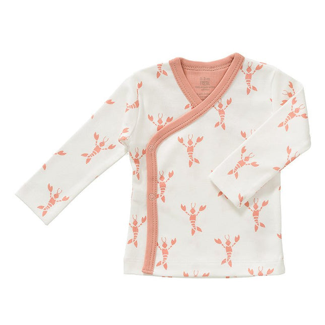 Fresk Wikkelvestje Lobster Coral Pink koop je bij Babywinkel