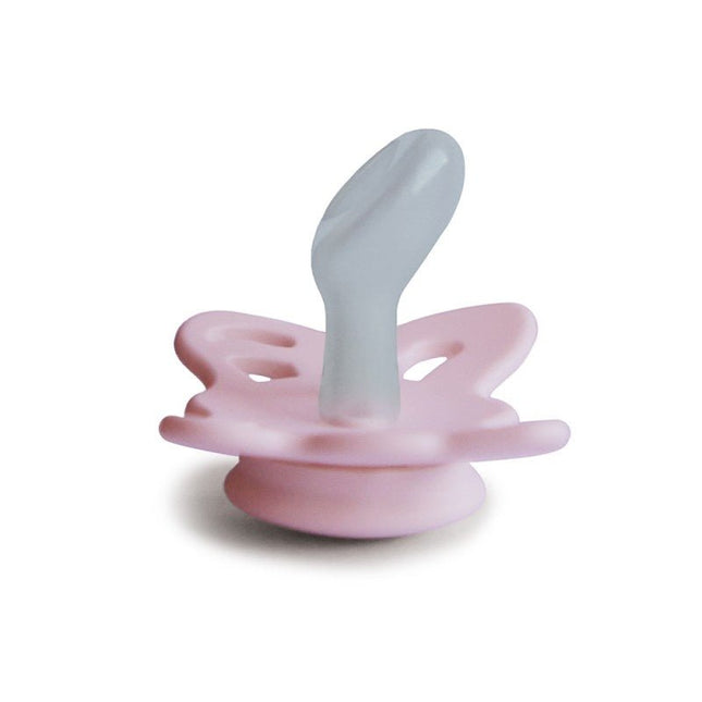 Frigg Speen Maat 1 Butterfly Anatomical Baby Pink Silicone koop je bij Babywinkel
