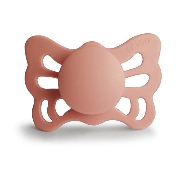 Frigg Speen Maat 1 Butterfly Anatomical Pretty Peach Silicone koop je bij Babywinkel