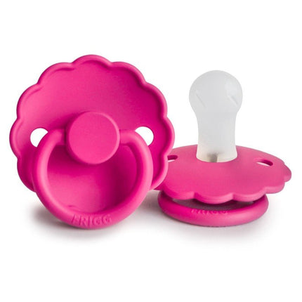 Frigg Speen Maat 1 Daisy Blooming Silicone Fuchsia koop je bij Babywinkel