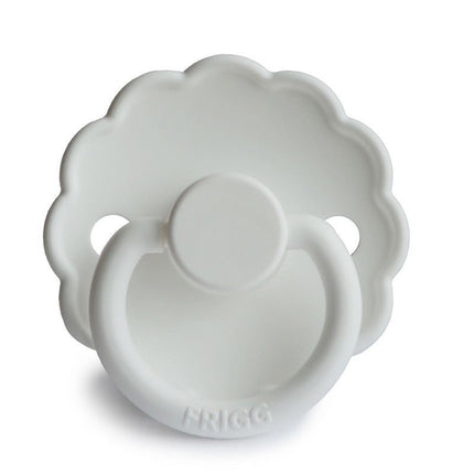 Frigg Speen Maat 1 Daisy Bright White Silicone koop je bij Babywinkel