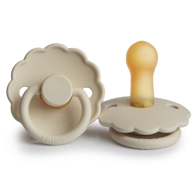 Frigg Speen Maat 1 Daisy Cream Latex koop je bij Babywinkel