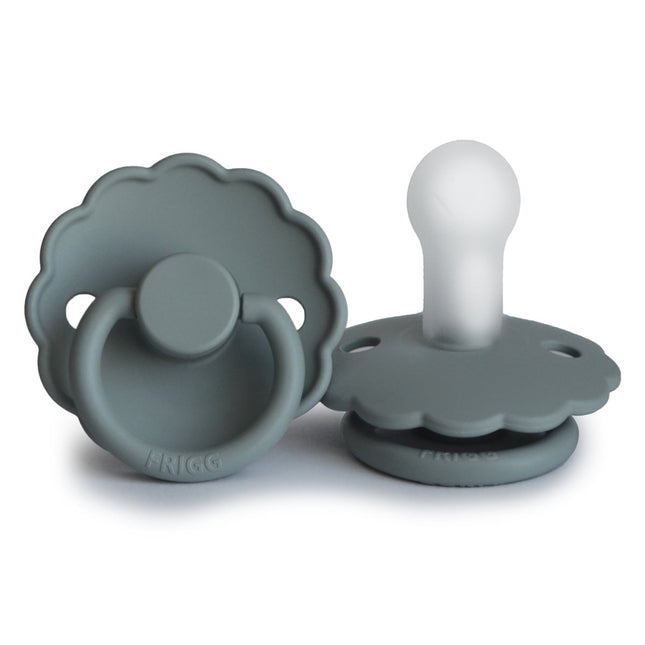 Frigg Speen Maat 1 Daisy French Gray Silicone koop je bij Babywinkel