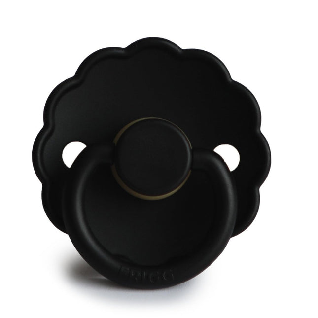 Frigg Speen Maat 1 Daisy Jet Black Latex koop je bij Babywinkel