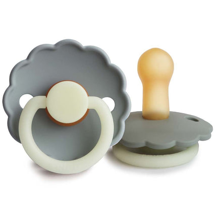 Frigg Speen Maat 1 Daisy Night French Gray / Portobello Latex koop je bij Babywinkel