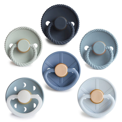 Frigg Speen Maat 1 Endless Sea Latex 6St koop je bij Babywinkel