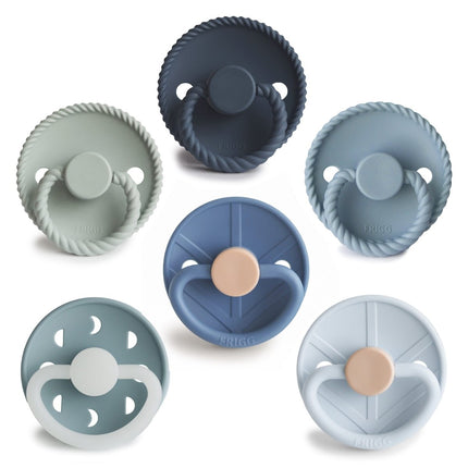 Frigg Speen Maat 1 Endless Sea Silicone 6St koop je bij Babywinkel