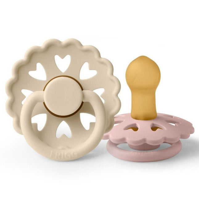 Frigg Speen Maat 1 Fairytale Duckling/Girl Latex 2 - Pack koop je bij Babywinkel