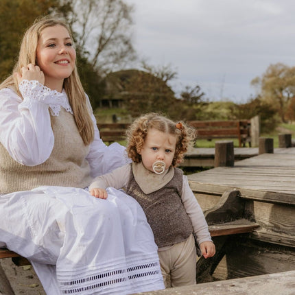 Frigg Speen Maat 1 Little Viking Powder Blue/Cream Silicone 2St koop je bij Babywinkel