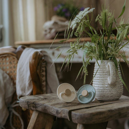 Frigg Speen Maat 1 Little Viking Sage/Cream Latex 2St koop je bij Babywinkel