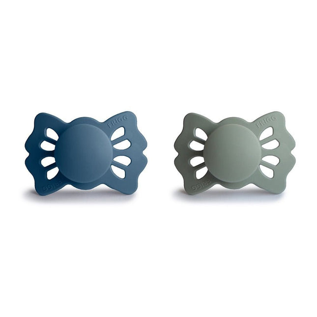 Frigg Speen Maat 1 Lucky Ocean View/Sage Silicone 2St koop je bij Babywinkel