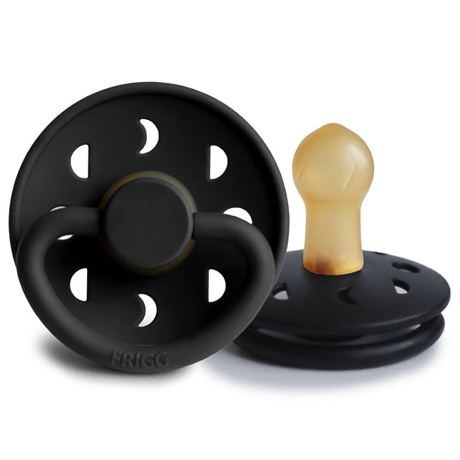 Frigg Speen Maat 1 Moon Jet Black Latex koop je bij Babywinkel