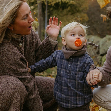 Frigg Speen Maat 1 Rope Cream/Maple Silicone 2 - Pack koop je bij Babywinkel