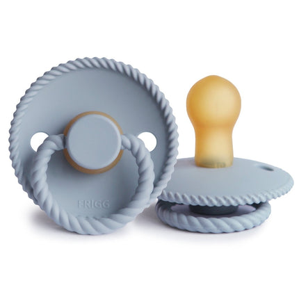 Frigg Speen Maat 1 Rope Powder Blue Latex koop je bij Babywinkel