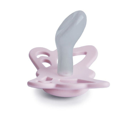 Frigg Speen Maat 2 Butterfly Anatomical White Lilac Silicone koop je bij Babywinkel
