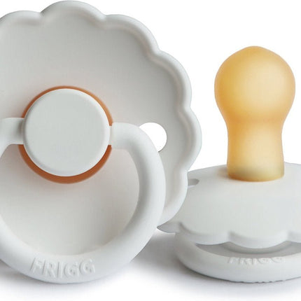 Frigg Speen Maat 2 Daisy Bright White Latex koop je bij Babywinkel