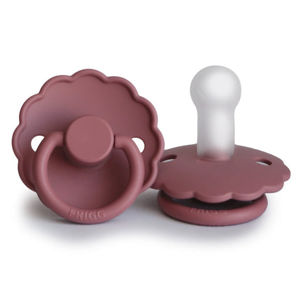 Frigg Speen Maat 2 Daisy Dusty Rose Silicone koop je bij Babywinkel