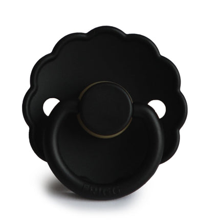 Frigg Speen Maat 2 Daisy Jet Black Latex koop je bij Babywinkel