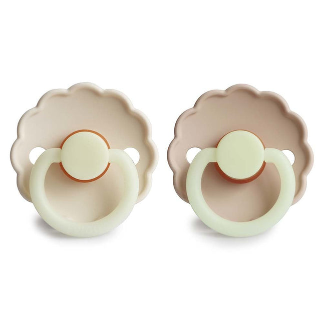 Frigg Speen Maat 2 Daisy Night Croissant / Cream Latex koop je bij Babywinkel