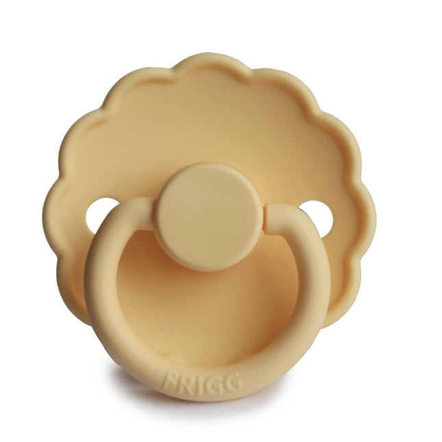 Frigg Speen Maat 2 Daisy Pale Daffodil Latex koop je bij Babywinkel