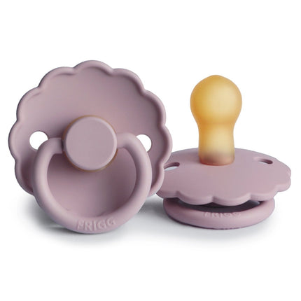 Frigg Speen Maat 2 Daisy Soft Lilac Latex koop je bij Babywinkel