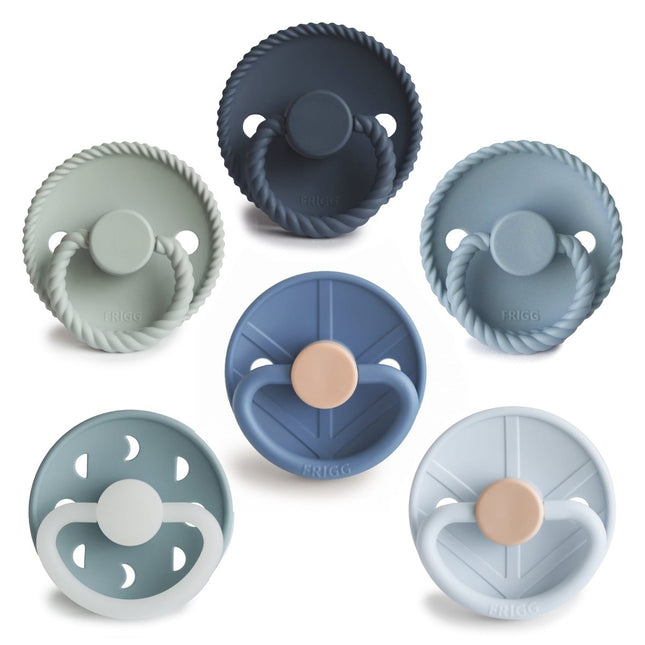 Frigg Speen Maat 2 Endless Sea Silicone 6St koop je bij Babywinkel