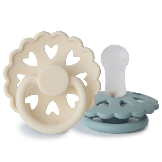 Frigg Speen Maat 2 Fairytale Ducking/Ole Lukoie Silicone 2 - Pack koop je bij Babywinkel